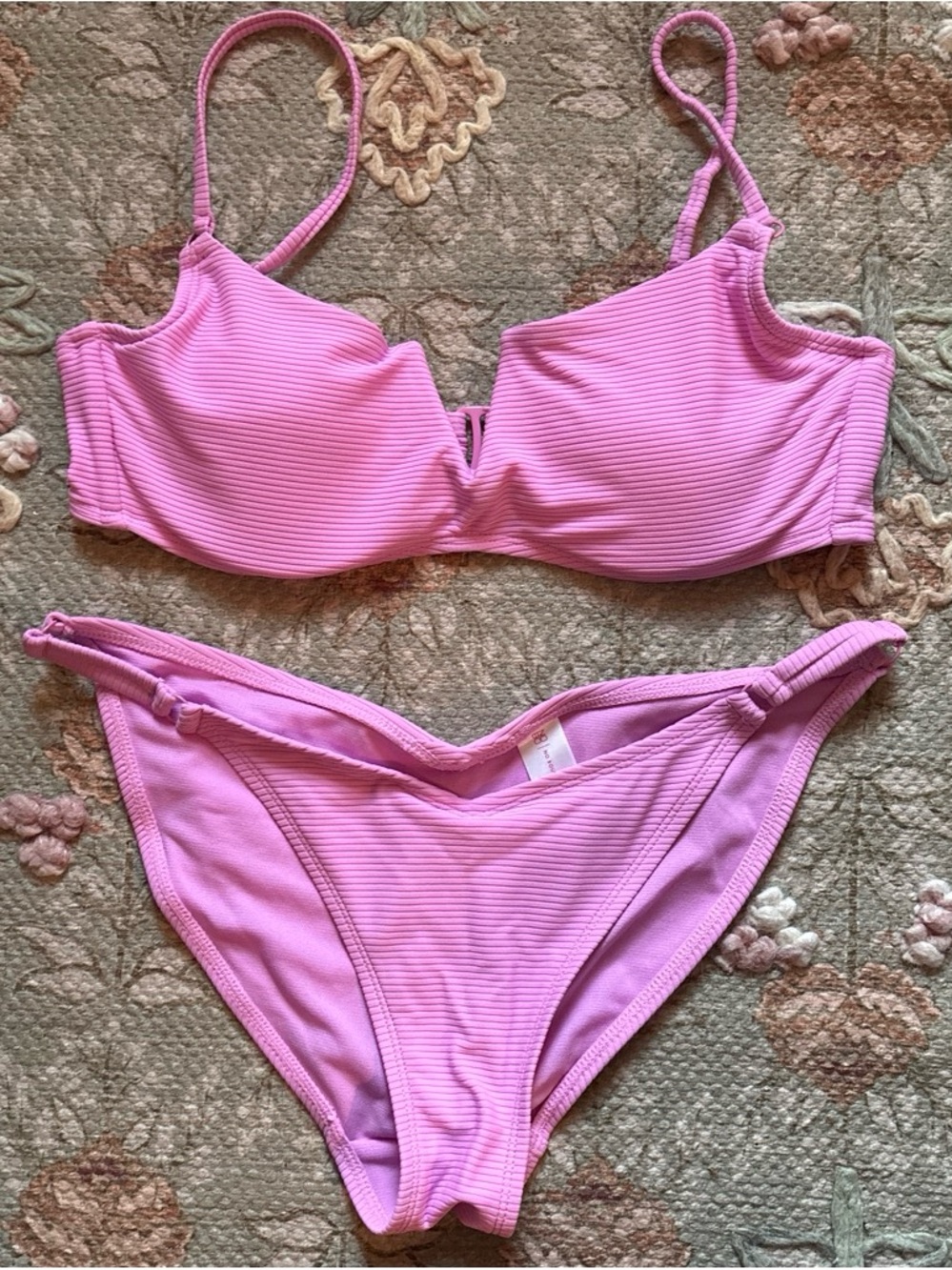 Pink bikini